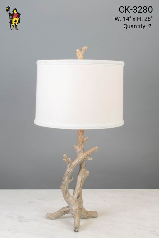 Wooden Stick Table Lamp
