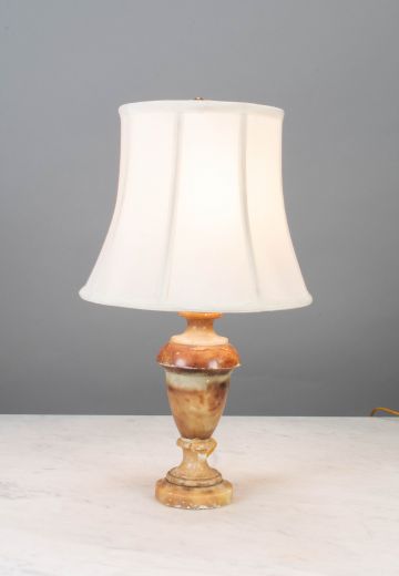 Small Marble Multicolored Table Lamp