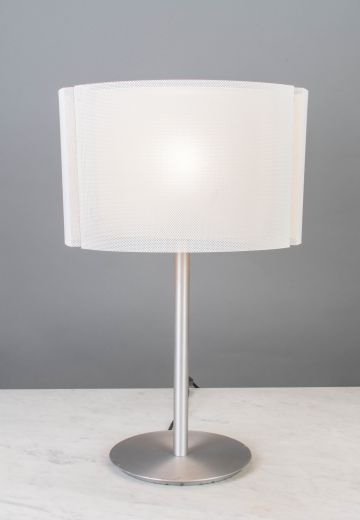 Contemorary Silver Table Lamp