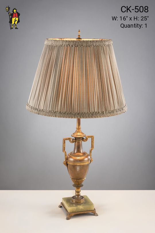 Brass Urn Table Lamp