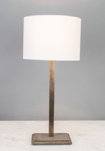 Simple Modern Brass Pole Table Lamp