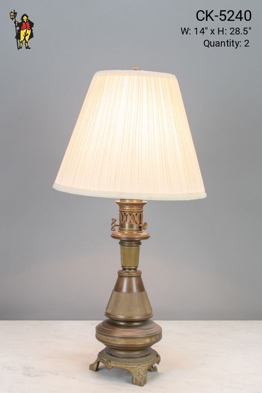 Electrified Oil Style Table Lamp