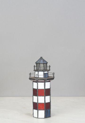 Glass Lighthouse Table Lamp