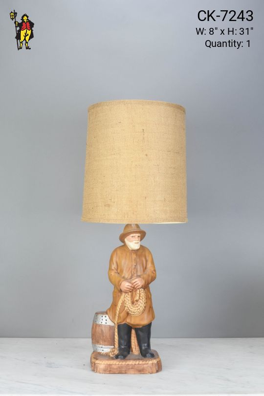 Ceramic Sailor Table Lamp