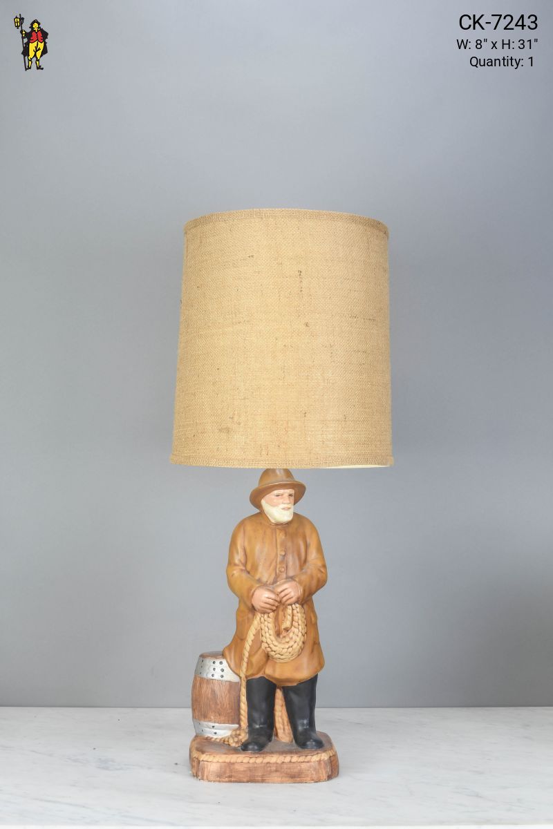 Ceramic Sailor Table Lamp Table Lamps Collection City Knickerbocker Lighting Rentals