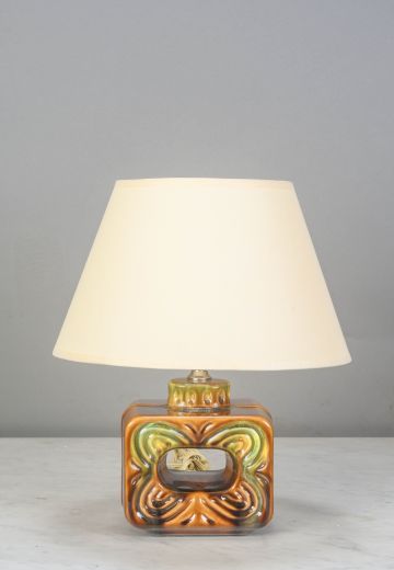 Multicolor Ceramic Table Lamp