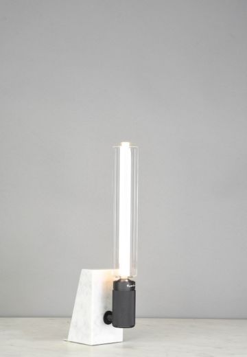 Modern Table Lamp w/Marble Base