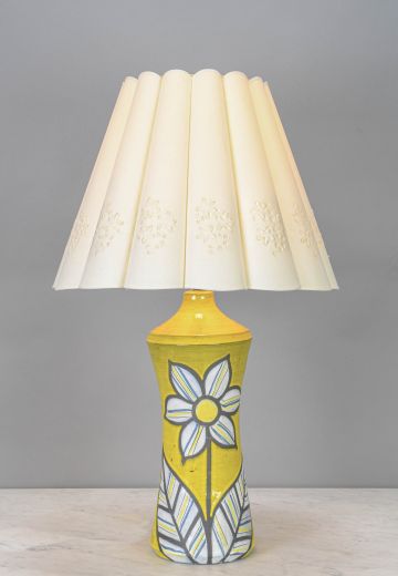 Ceramic Flower Table Lamp