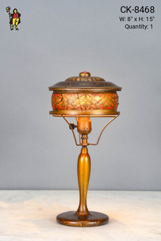 Old Arts & Crafts Mica Table Lamp