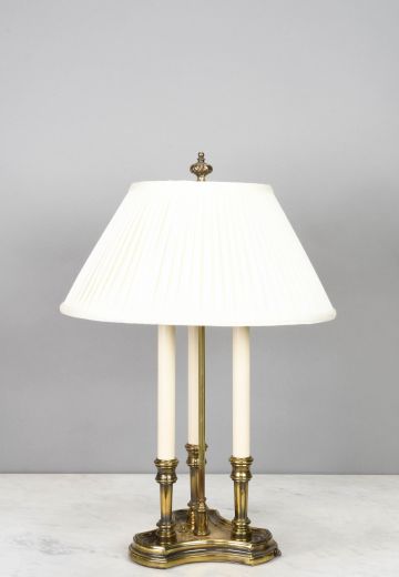 Traditional Three Candle Table Lamp