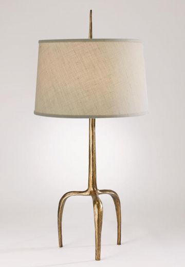 Three Leg Modern Brass Table Lamp