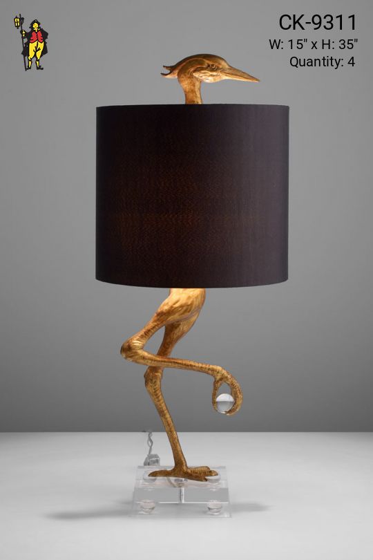 Bird Table Lamp