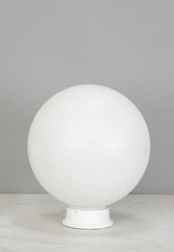 Fourteen Inch Plastic Globe Table Lamp