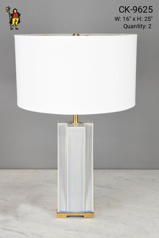 Blue Modern Ceramic Table Lamp