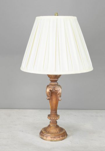 Rust Ceramic Table Lamp