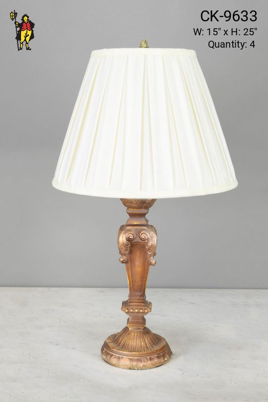 Rust Ceramic Table Lamp
