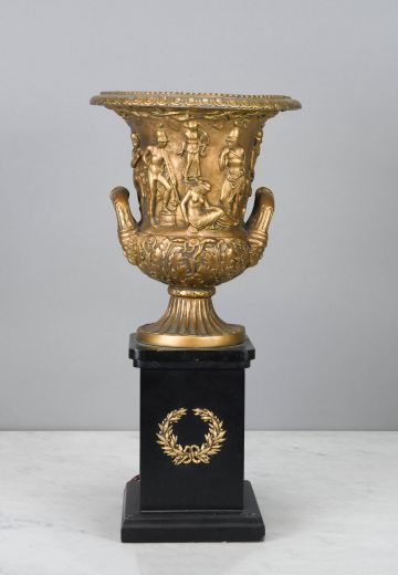 Traditional Brass Urn Table Lamp