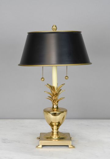 Brass Pinapple Federal Desk Lamp