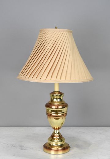 Polished Brass Urn Table Lamp