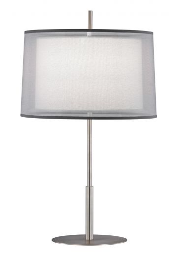 Stainless Steel Finished Modern Table Lamp (Edison)