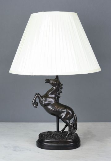 Bronze Horse Table Lamp