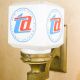 "Police" Brass Wall Sconce #0
