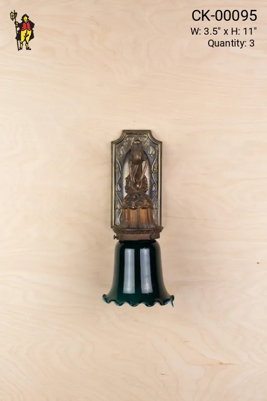 Bronze Finished Down Light Wall Sconce