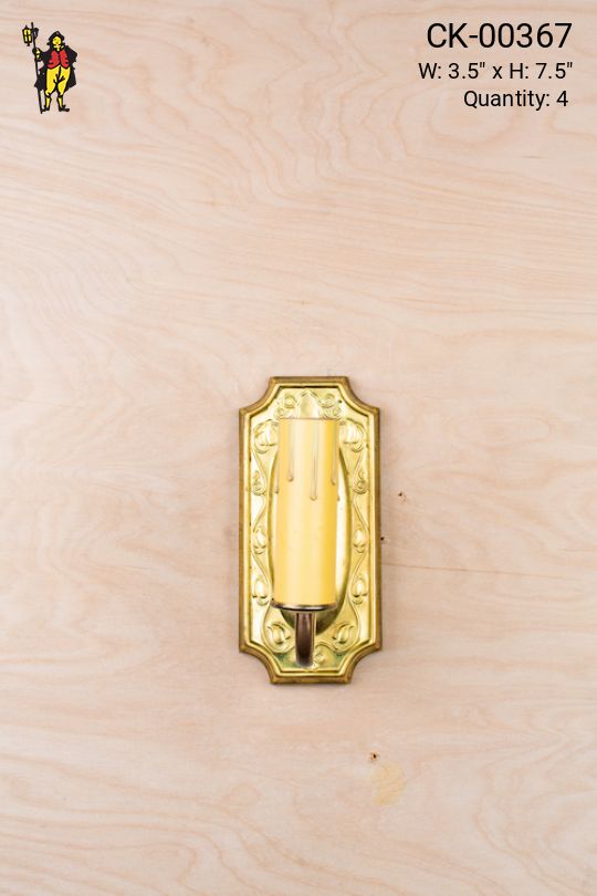 Single Candle Wall Sconce