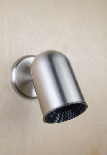 Nickel Spotlight Wall Sconce