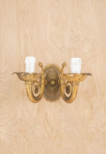 Two Candle Wall Sconce