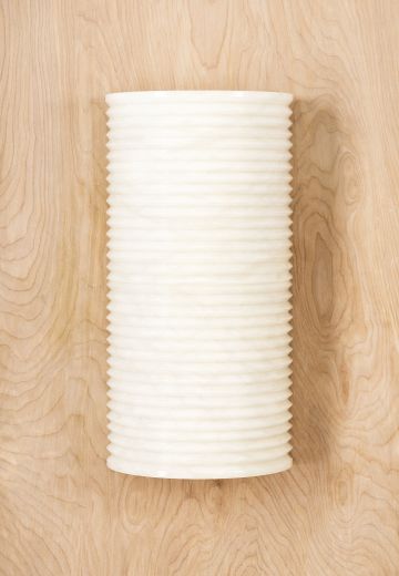 Ribbed Rounded Shade Wall Sconce
