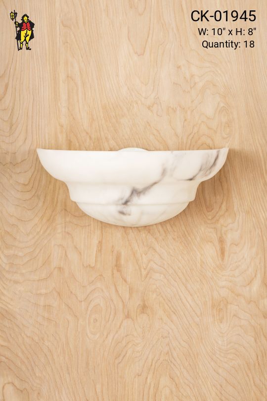 Marbleized Pocket Wall Sconce