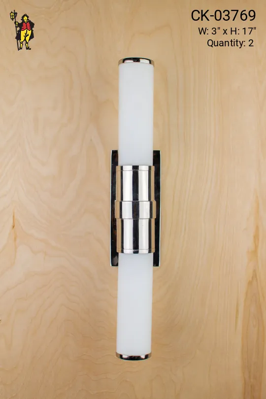 Two Tube Light Contemporary Wall Sconce