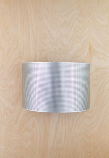 Half Moon Silver Wall Sconce