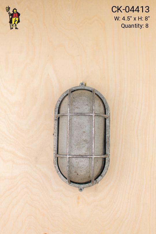 Metal Cage Wall Sconce