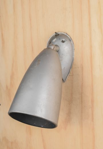 Swivel Single Bullet Reflector Wall Sconce