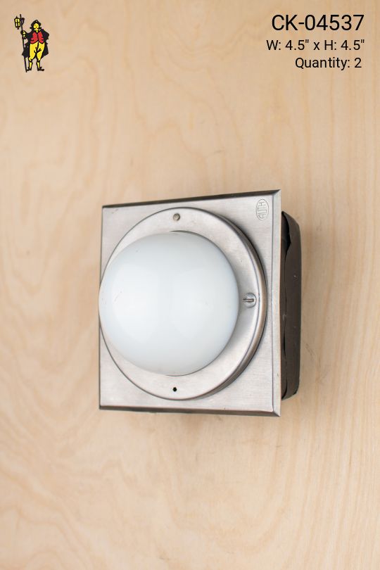 Round Glass Bubble Wall Sconce