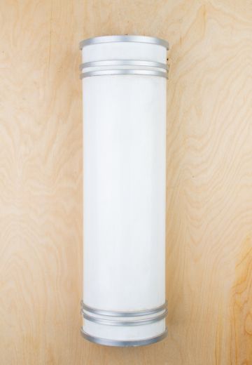 Nickel Pillar Wall Sconce