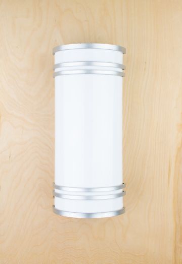 Nickel Pillar Wall Sconce