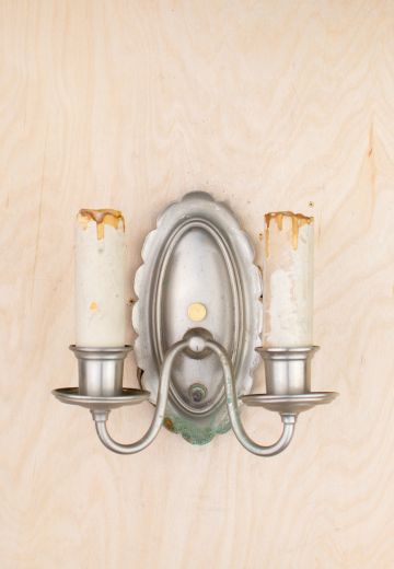 Two Candle Wall Sconce