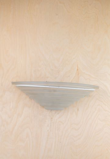 Glass Bowl Pocket Wall Sconce