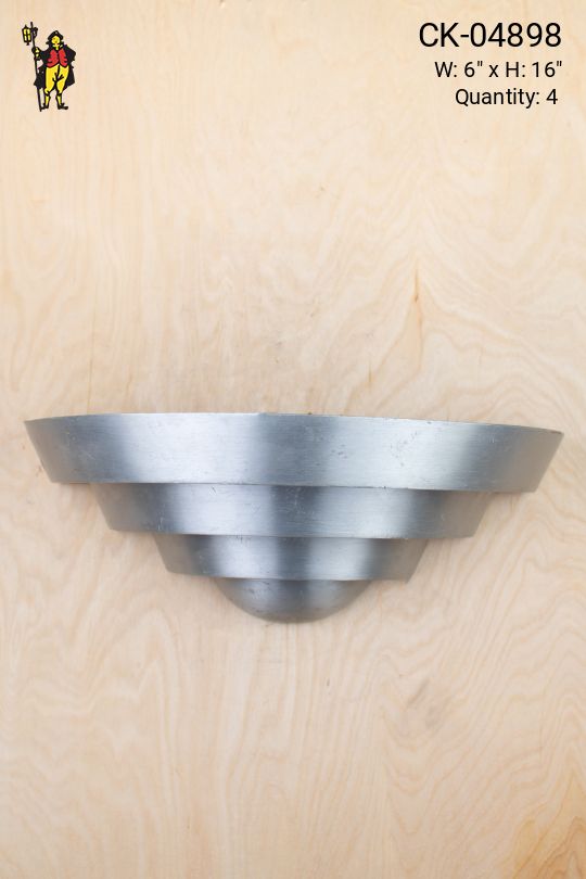 Silver Ring Pocket Wall Sconce