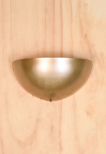 Gold Half Moon Wall Sconce