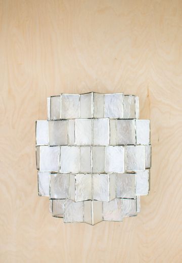Capiz Shell Wall Sconce
