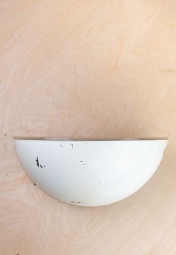 White Pocket Wall Sconce