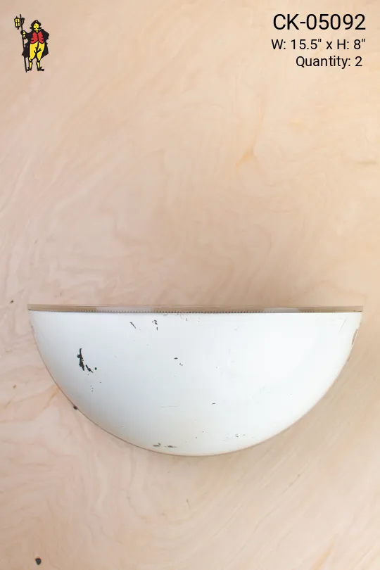 White Pocket Wall Sconce