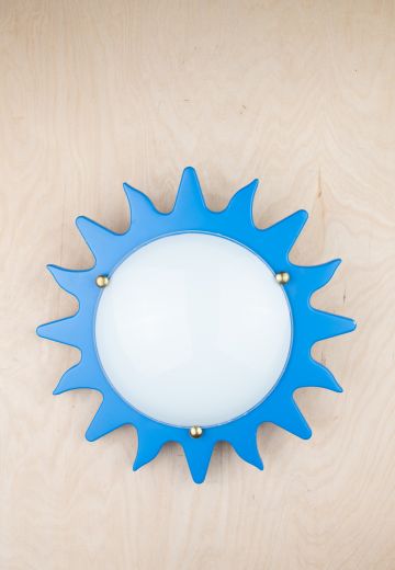 Kid's Sun Plastic Wall Sconce