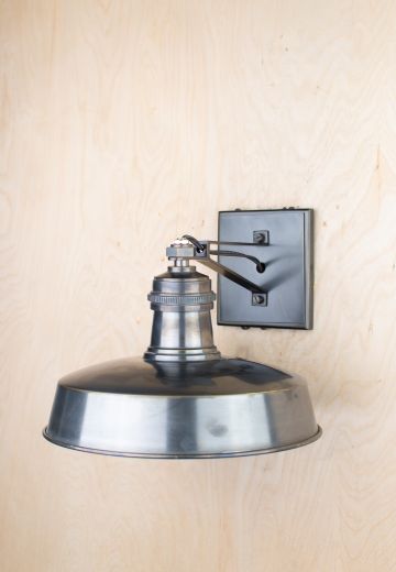 Satin Black RLM Wall Sconce