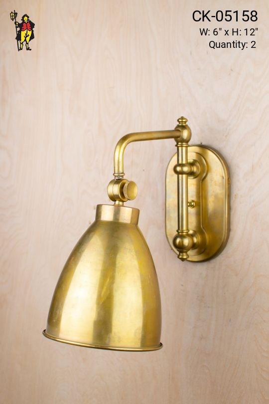 Adjustable Mid Century Modern Spotlight Wall Sconce