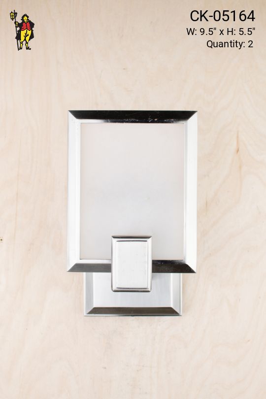 Contemporary Square Shade Wall Sconce